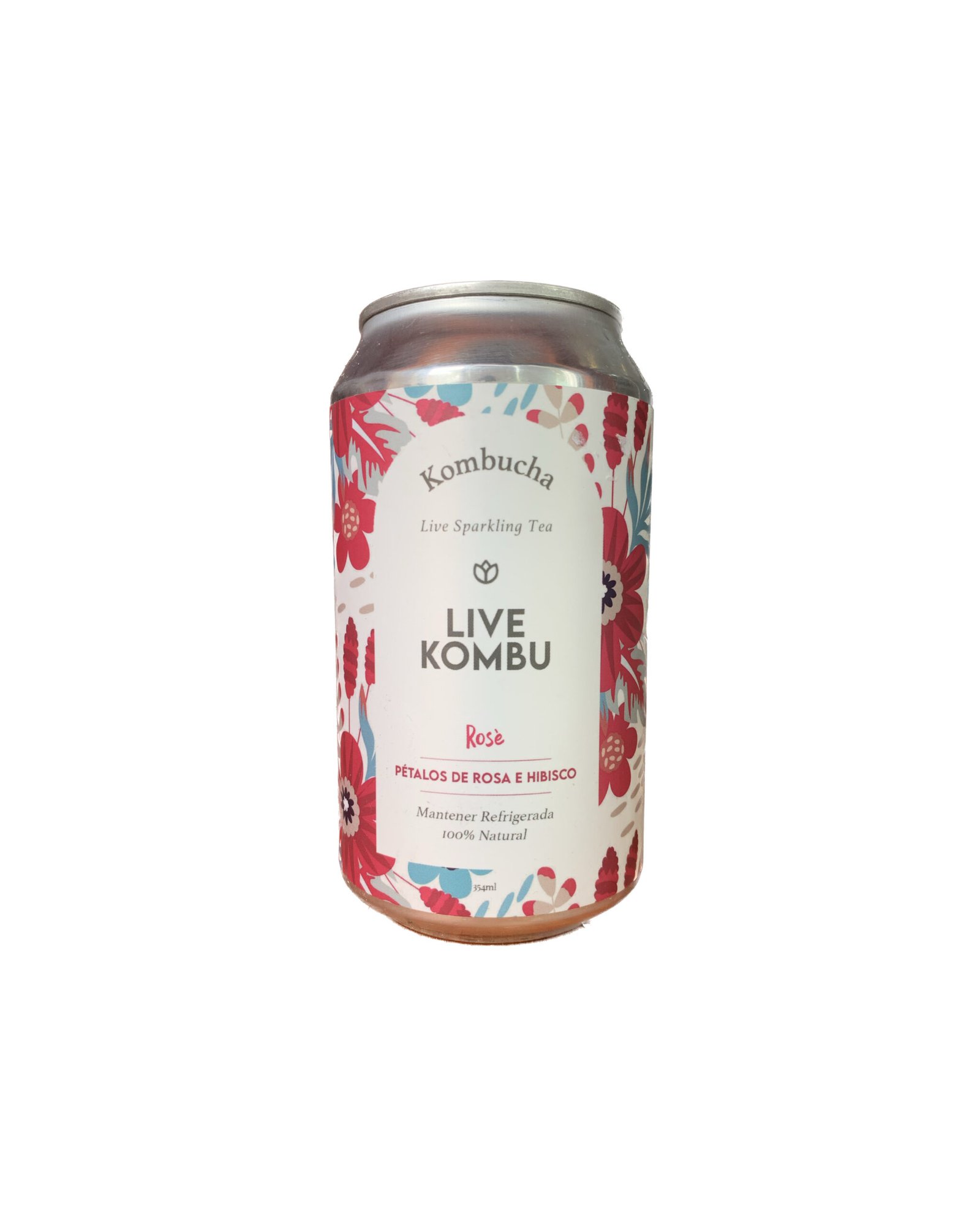KOMBUCHA "LIVE KOMBU" ROSE SIN GLUTEN X 473 ML