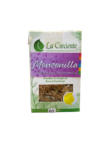 MANZANILLAS "LA CRECIENTE" AGROECOLOGICA X 20 GR