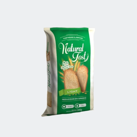 TOSTADAS "NATURAL TOST" LIGHT X 200 GR