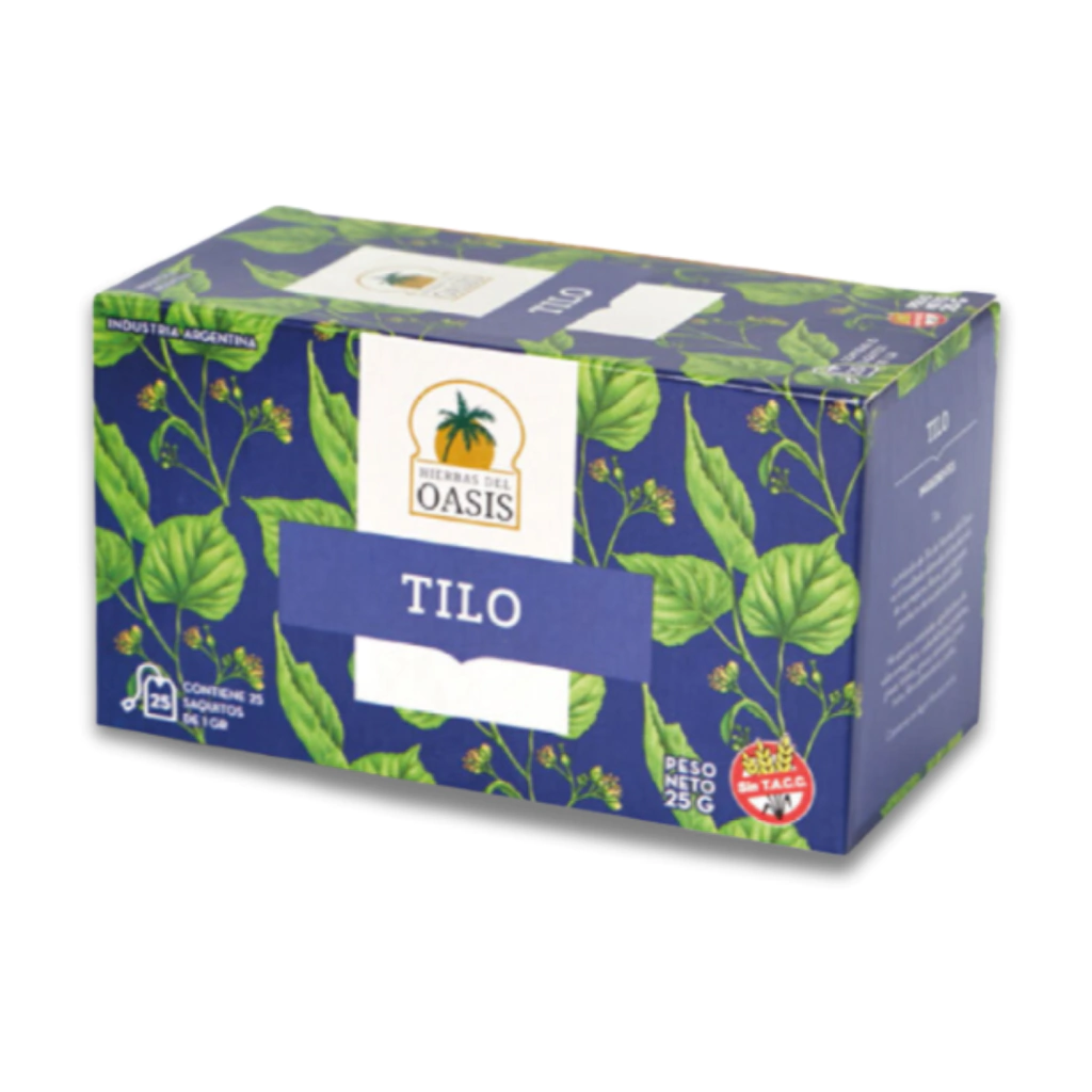 TE DE TILO "HIERBAS DEL OASIS" X 25 U