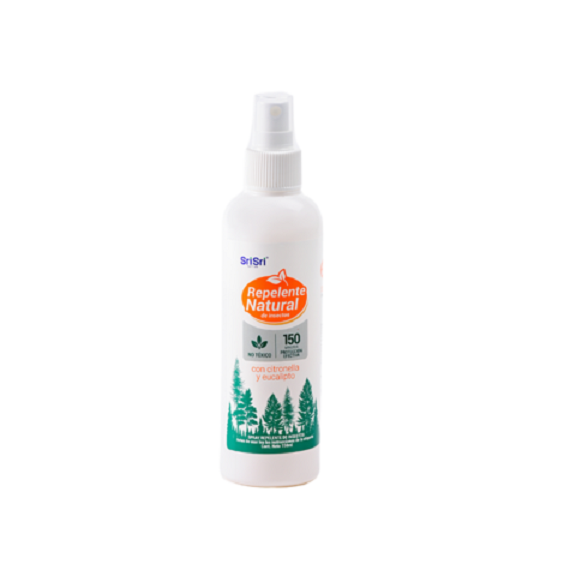 REPELENTE NATURAL "SRI SRI" CON CITRONELLA Y EUCALIPTUS X 150 ML