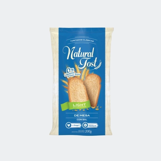 TOSTADAS CLASICAS "NATURAL TOST" X 200 GR