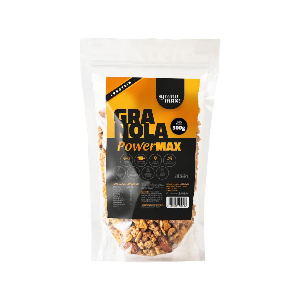 GRANOLA «GRANOMAX» POWERMAX X 300 GR