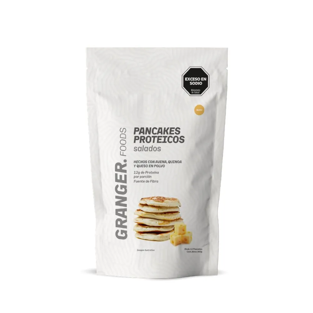 PANCAKES "GRANGER" PROTEICOS QUESO X 300 GR