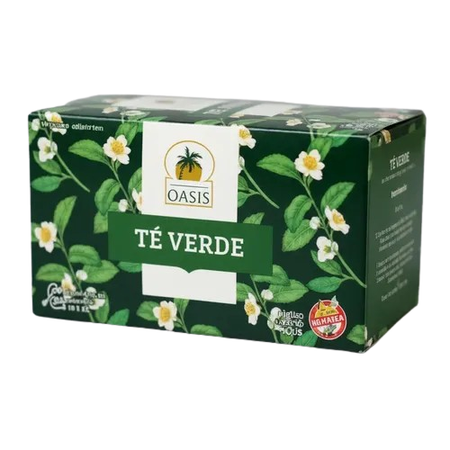 TE VERDE "HIERBAS DEL OASIS" X 25 SAQUITOS