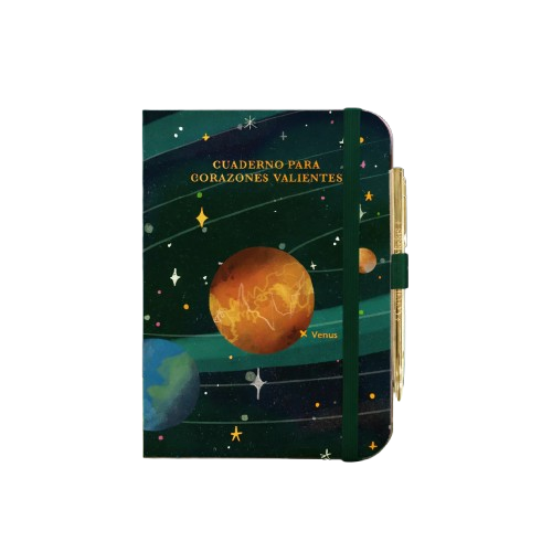CUADERNO VENUS "FERA" PARA CORAZONES VALIENTES A5
