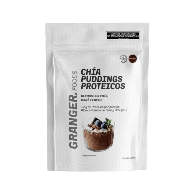 CHIA PUDDINGS "GRANGER" PROTEICO CHOCOLATE X 280 GR
