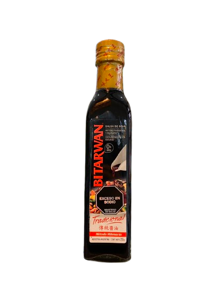 SALSA DE SOJA "BITARWAN" TRADICIONAL X 250CC