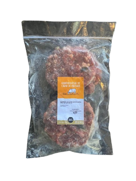 HAMBURGUESAS "OLLA NATIVA" DE CARNE DE PASTURAS AGROECOLOGICO X 4