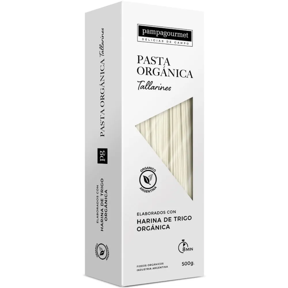 PASTA ORGANICA "PAMPAGOURMET" TALLARINES X 500 GR
