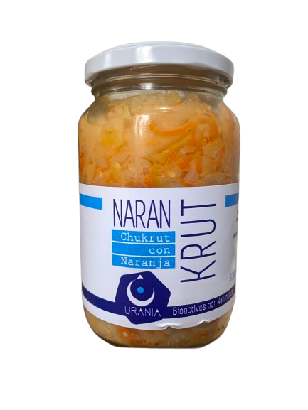 FERMENTADOS "URANIA"  NARANKRUT CHUKRUT CON NARANJA X 330 GR