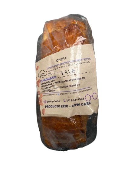 PAN KETO "CHEFA" CON HARINA DE ALMENDRAS X 365GR