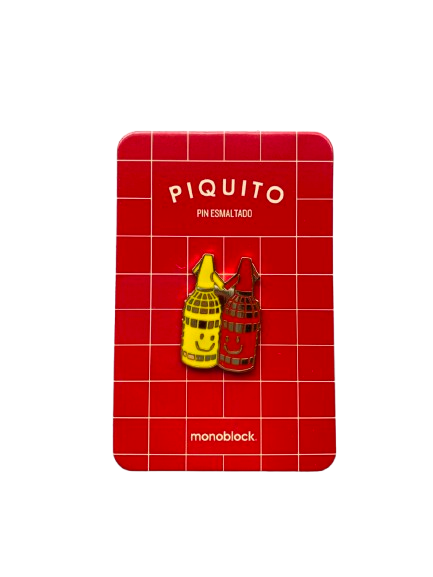 PIN ESMALTADO "MONOBLOCK" PIQUITO