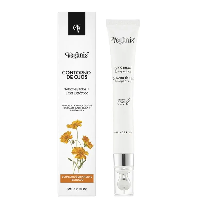 CONTORNO DE OJOS "VEGANIS" CON MARCELA Y MANZANILLA X 15ML