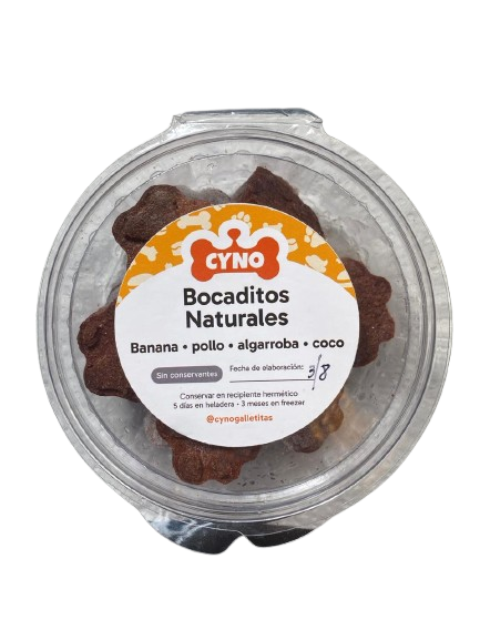 BOCADITOS NATURALES "CYNO" X 12