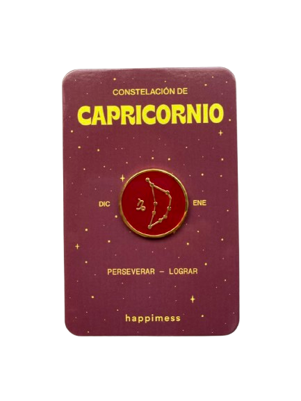 PIN ASTROS "MONOBLOCK" CAPRICORNIO