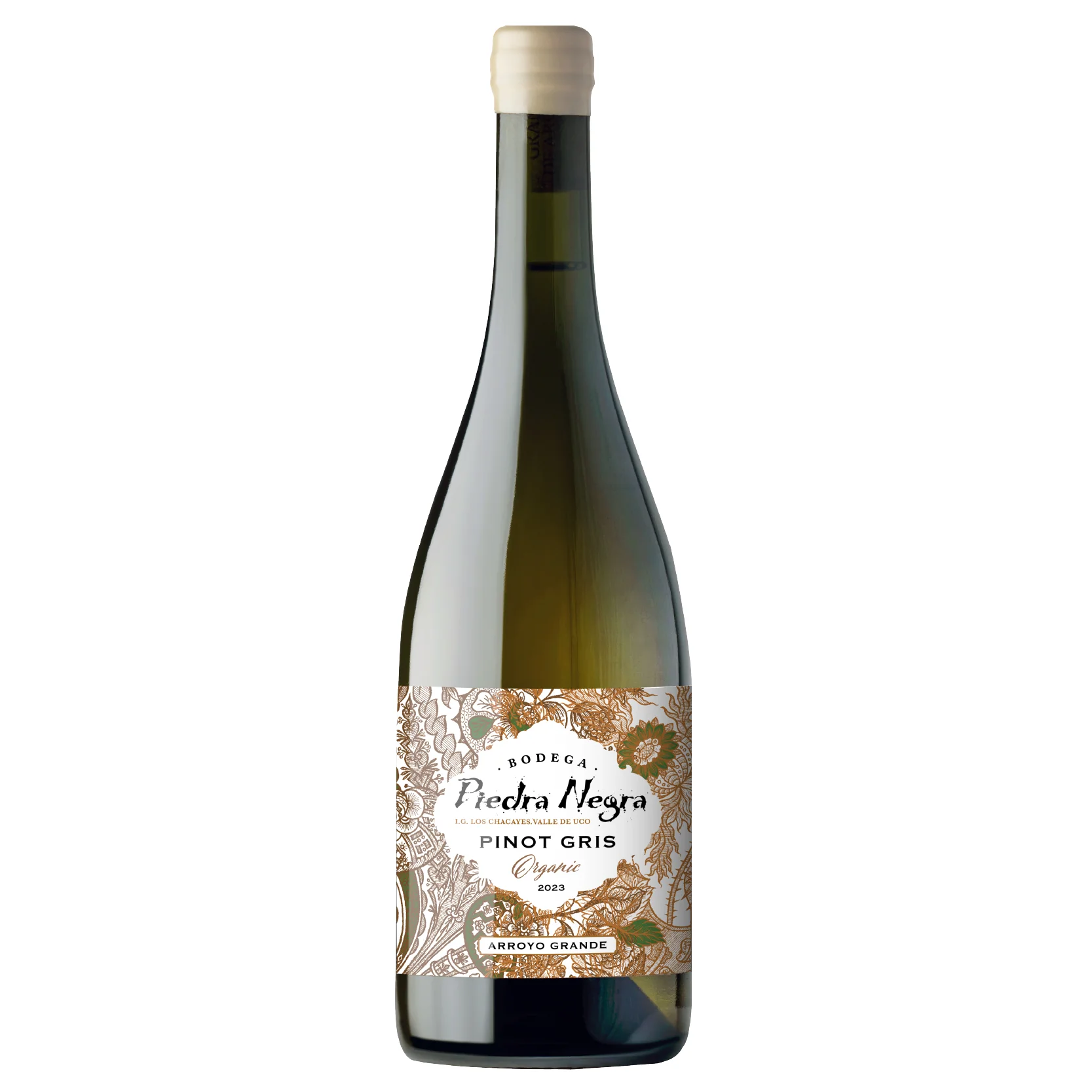 VINO ORGANICO "PIEDRA NEGRA" PINOT GRIS X 750