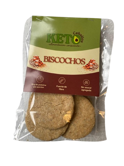 BIZCOCHITOS KETO «KETO CEBALLOS» SALADOS
