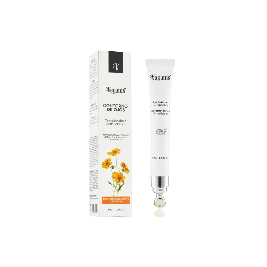 CONTORNO DE OJOS "VEGANIS" CON MARCELA Y MANZANILLA X 15ML