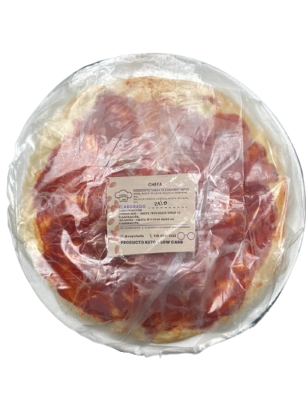PREPIZZA KETO "CHEFA" CON HARINA DE ALMENDRAS