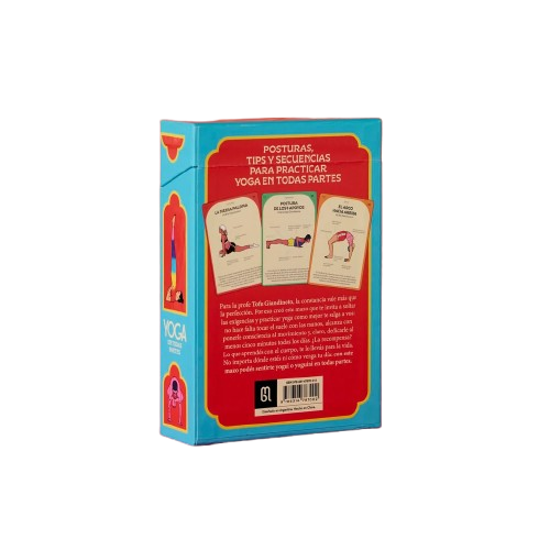YOGA EN TODAS PARTES "MONOBLOCK" LIBRO + 70 CARTAS