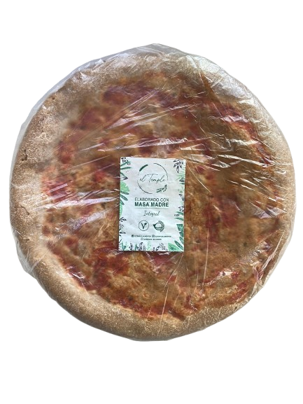 PREPIZZA INTEGRAL AGROECOLOGICA «EL TEMPLE» VEGANA X 1