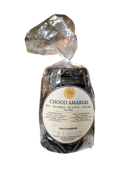 GALLETITAS KETO "PAN KETO" DE CHOCOLATE X 100 GR