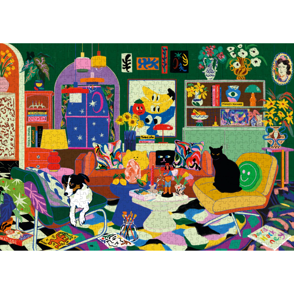 PUZZLE "MONOBLOCK" ARTE EN TODAS PARTES X 1000 PIEZAS