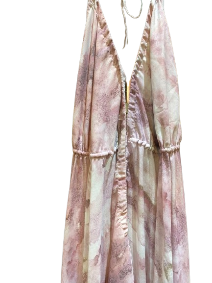 VESTIDO LARGO "GUAINA DEL SUR" ROSA