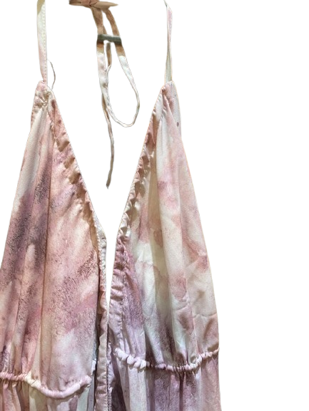 VESTIDO LARGO "GUAINA DEL SUR" ROSA
