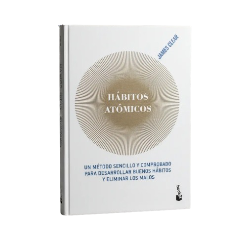 "HÁBITOS ÁTOMICOS" EN TAPA DURA - JAMES CLEAR
