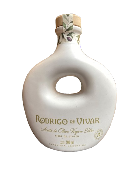 ACEITE DE OLIVA "RODRIGO DE VIVAR" EXTRA VIRGEN VASIJA X 500